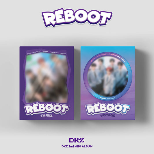 DKZ 2nd Mini Album “REBOOT” Album (random)
