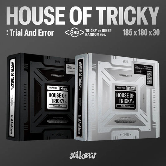 Xikers 3rd MINI ALBUM “HOUSE OF TRICKY: Trial and Error” (Random)