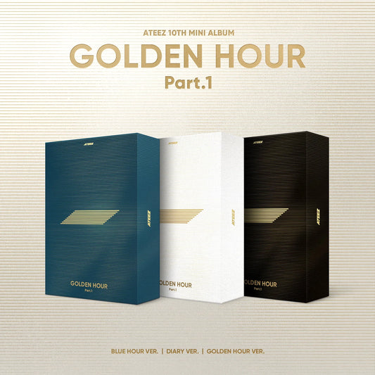 ATEEZ 10th Mini Album “GOLDEN HOUR: PART 1” Album (random)