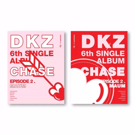 DKZ 6th Single Album “CHASE EPISODE 2. MAUM” Album (random)